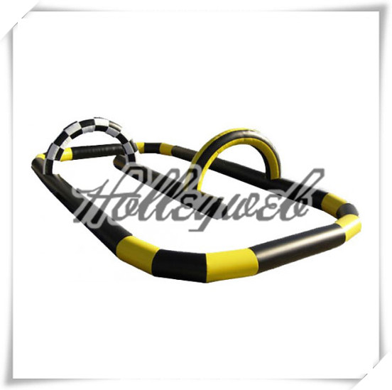 Popular Interactive Sport Game Air Inflatable Track With High Quality