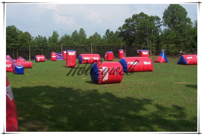 Inflatable Paintball Bunkers Inflatable Paintball Field Inflatable Paint Ball For Sale Custom Design Available | 8-12 Players Each Team