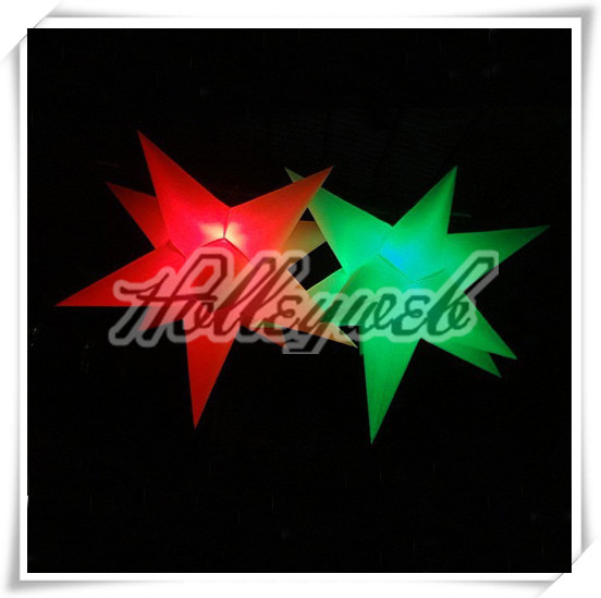 16 Colour Party Decoration White LED Inflatable Lighting Star