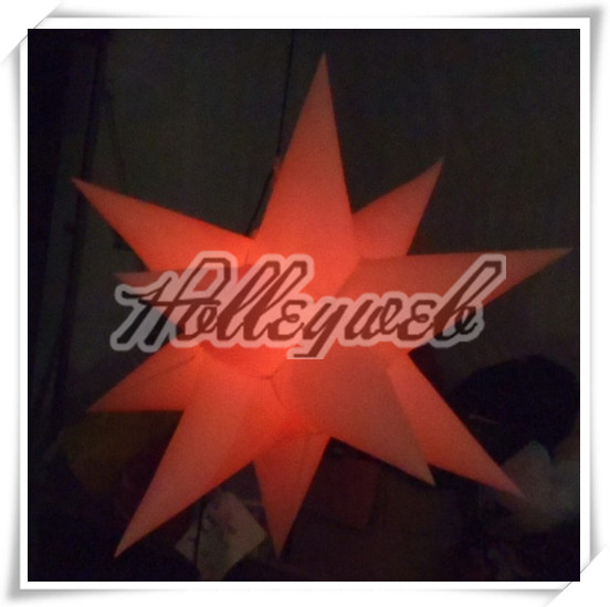 16 Colour Party Decoration White LED Inflatable Lighting Star