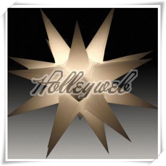 16 Colour Party Decoration White LED Inflatable Lighting Star