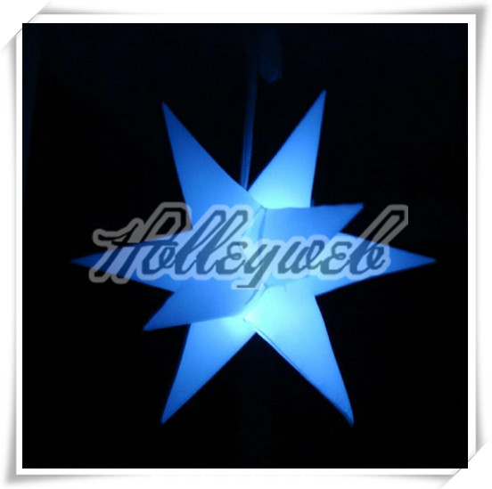 16 Colour Party Decoration White LED Inflatable Lighting Star