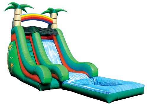 inflatable slide